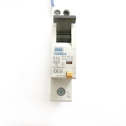 BG British General CUCRB32 B32 32A 32 Amp 30mA RCBO Circuit Breaker Type AC